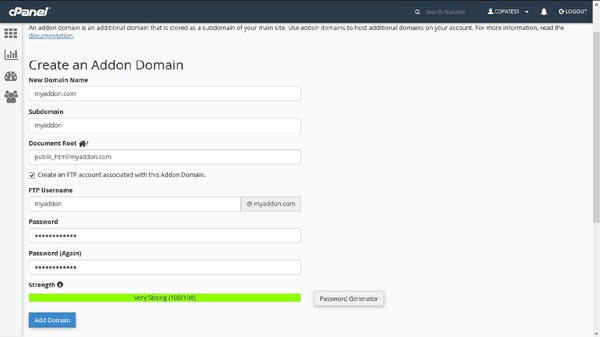 add domain